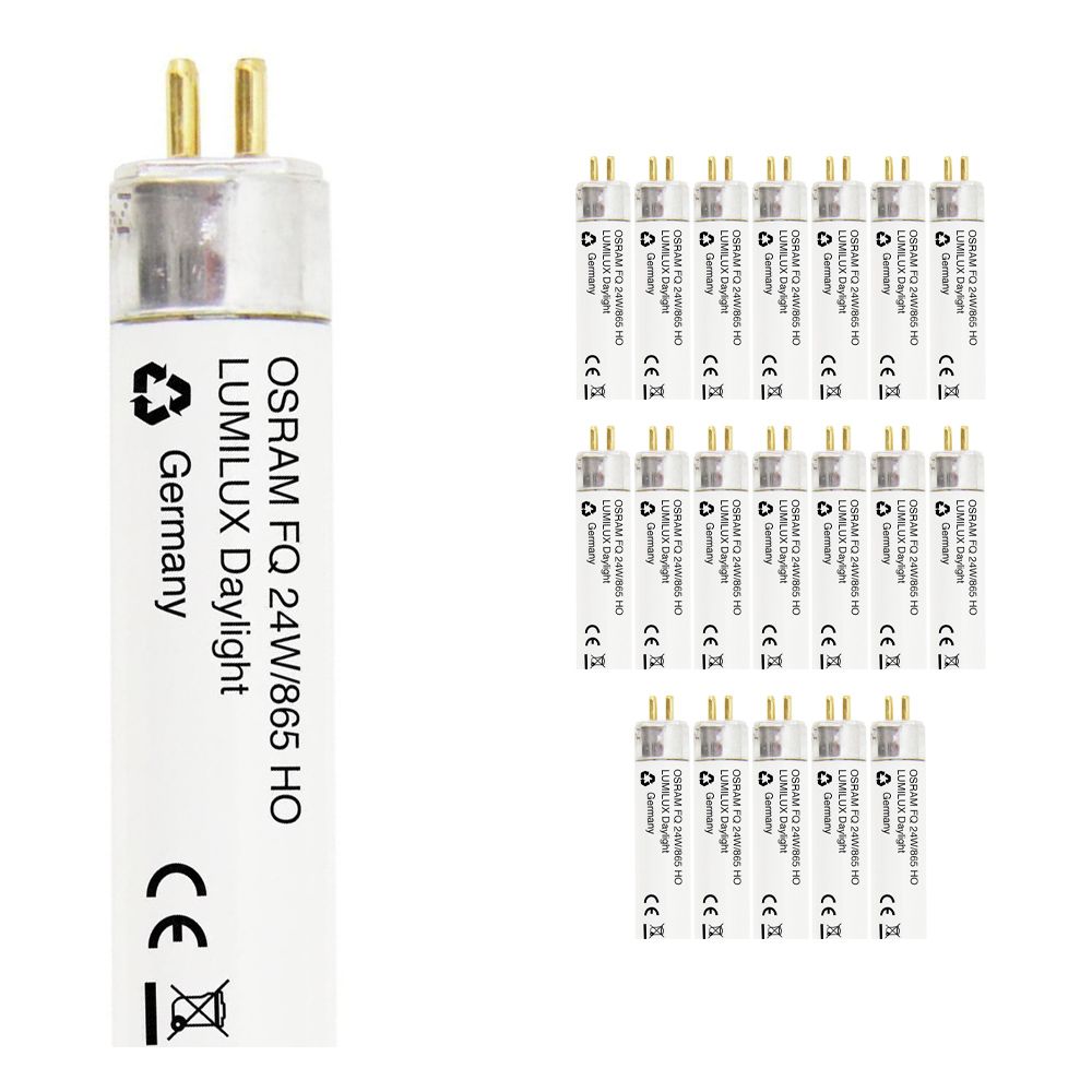 Confezione Multipack 20x Osram FQ HO 24W 865 G5 Lumilux - 55cm Confezione Multipack 20x Osram FQ HO 24W 865 G5 Lumilux - 55cm