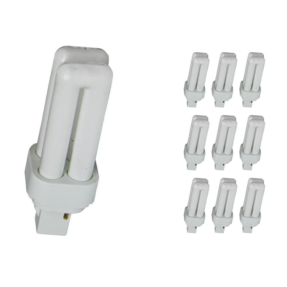 Mehrfachpackung 10x Osram Dulux D 10W 840 | Kaltweiß - 2-Pins Mehrfachpackung 10x Osram Dulux D 10W 840 | Kaltweiß - 2-Pins