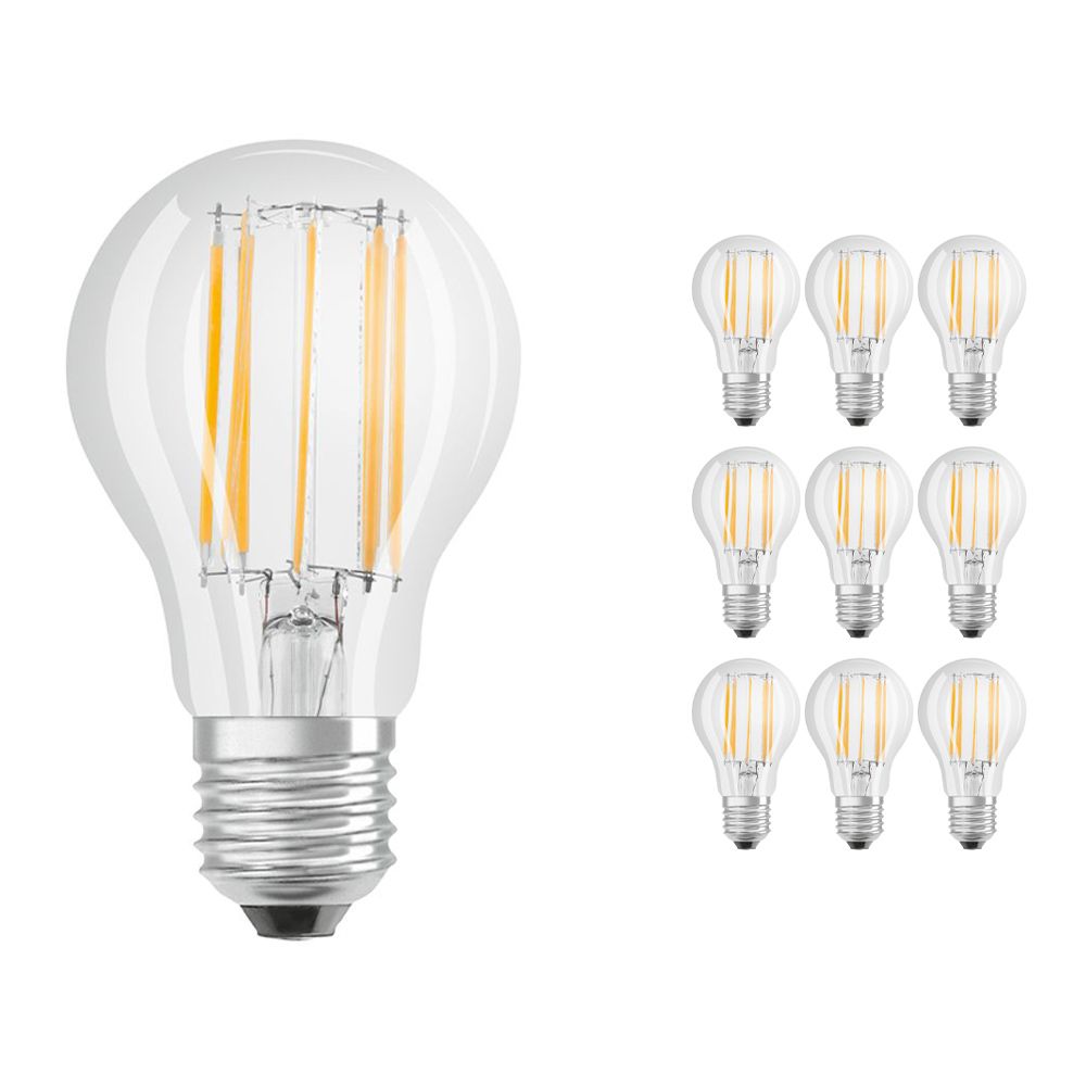 Voordeelpak 10x Osram Parathom Retrofit Klassiek E27 A60 10W 840 1521lm Helder | Vervanger voor 100W Voordeelpak 10x Osram Parathom Retrofit Klassiek E27 A60 10W 840 1521lm Helder | Vervanger voor 100W