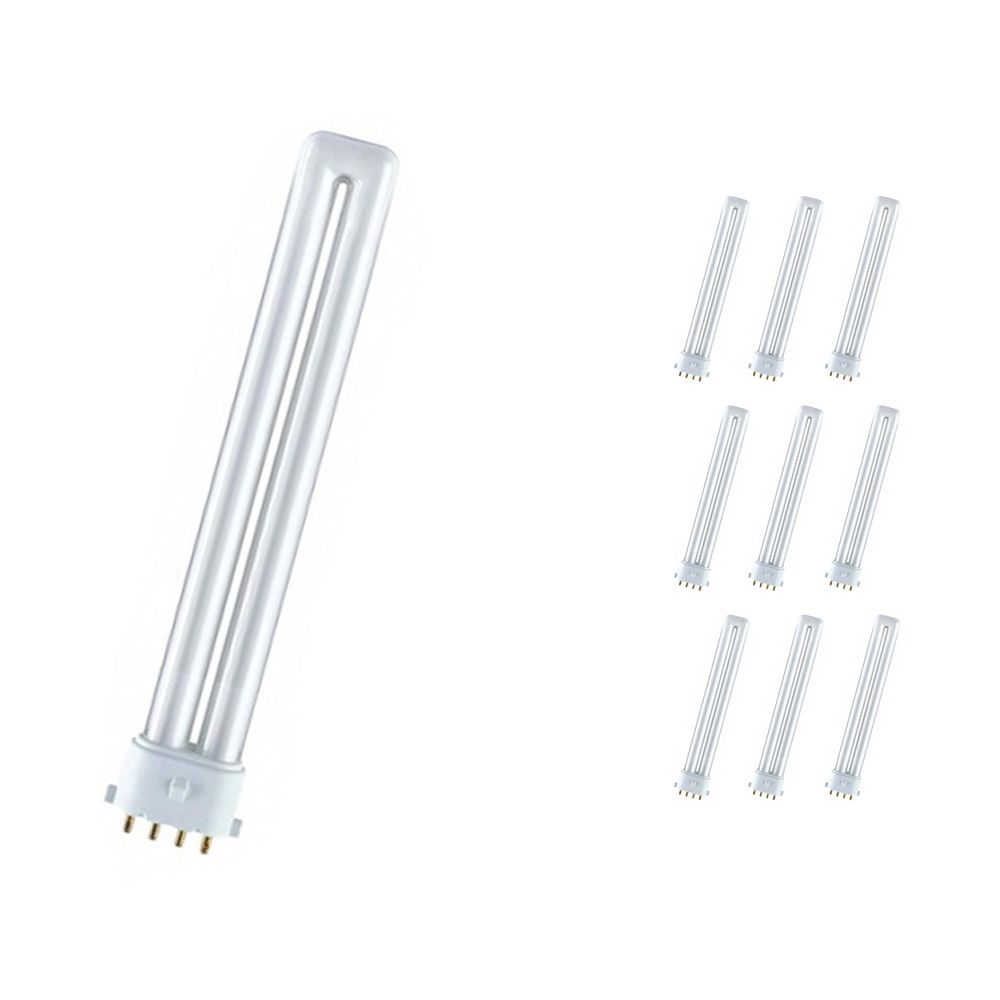 Confezione Multipack 10x Osram Dulux S/E 11W 830 | Luce Calda - 4-Pin Confezione Multipack 10x Osram Dulux S/E 11W 830 | Luce Calda - 4-Pin