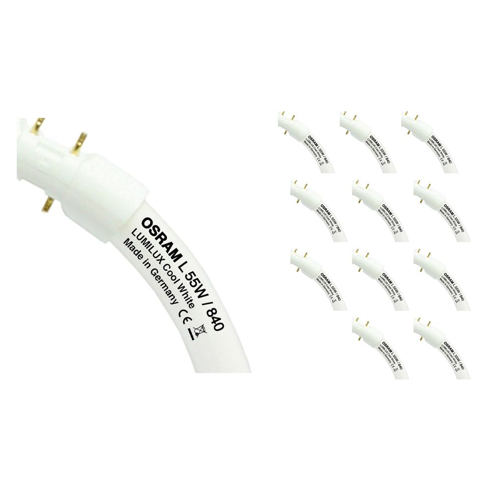 Lot 12x Osram FC 55W 840 Circline 2GX13 Lumilux Lot 12x Osram FC 55W 840 Circline 2GX13 Lumilux
