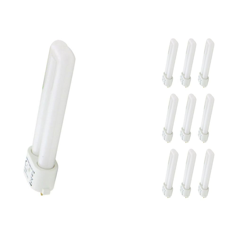 Confezione Multipack 10x Osram Dulux S/E 7W 830 | Luce Calda - 4-Pin Confezione Multipack 10x Osram Dulux S/E 7W 830 | Luce Calda - 4-Pin