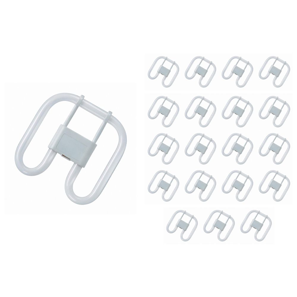 Voordeelpak 20x Osram CFL Vierkant 28W 827 4P GR10Q | Zeer Warm Wit - 4-Pin Voordeelpak 20x Osram CFL Vierkant 28W 827 4P GR10Q | Zeer Warm Wit - 4-Pin