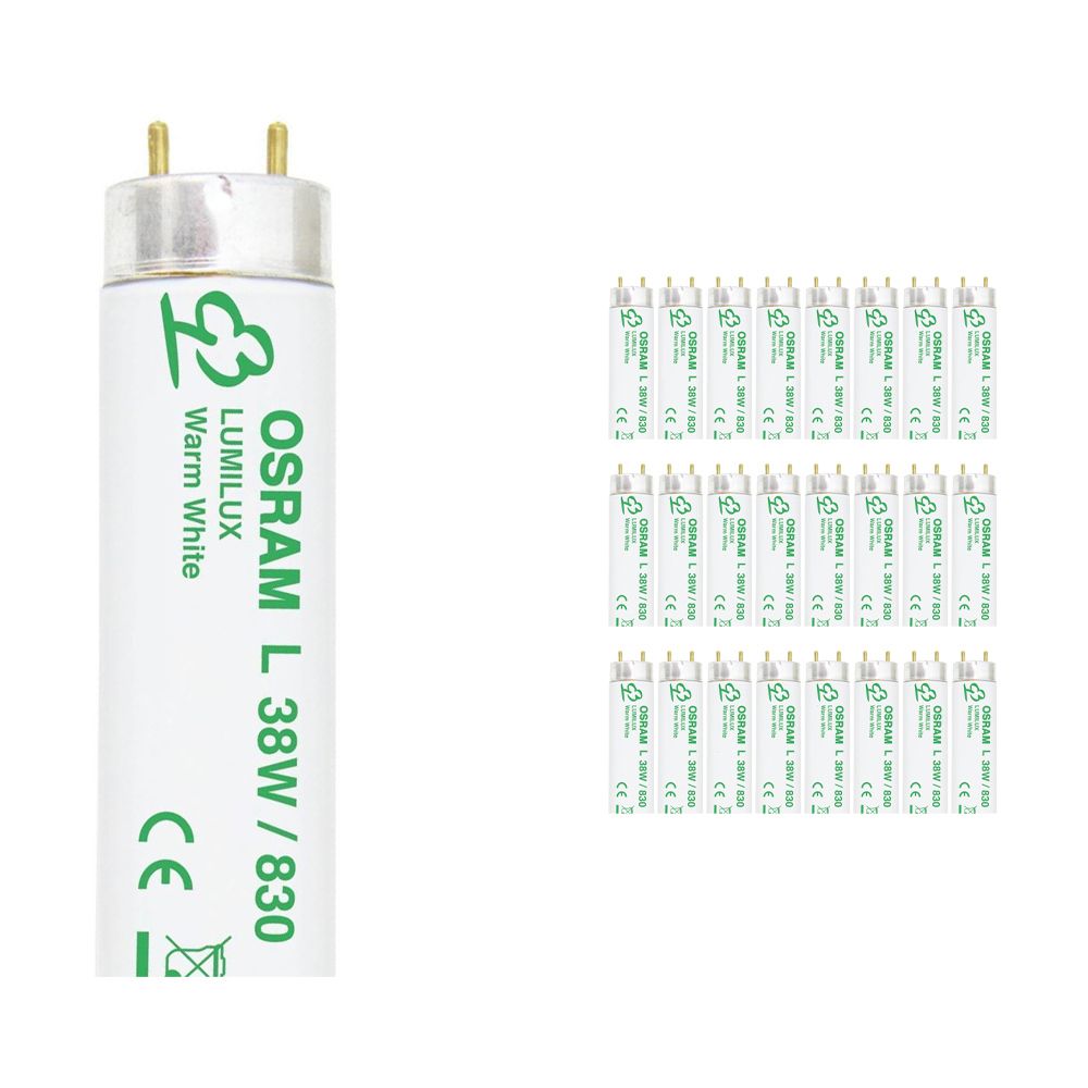 Mehrfachpackung 25x Osram T8 L 38W 830 G13 Lumilux Mehrfachpackung 25x Osram T8 L 38W 830 G13 Lumilux