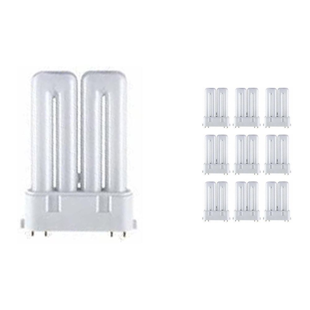 Mehrfachpackung 10x Osram Dulux F 18W 830 | Warmweiß - 4-Pins Mehrfachpackung 10x Osram Dulux F 18W 830 | Warmweiß - 4-Pins