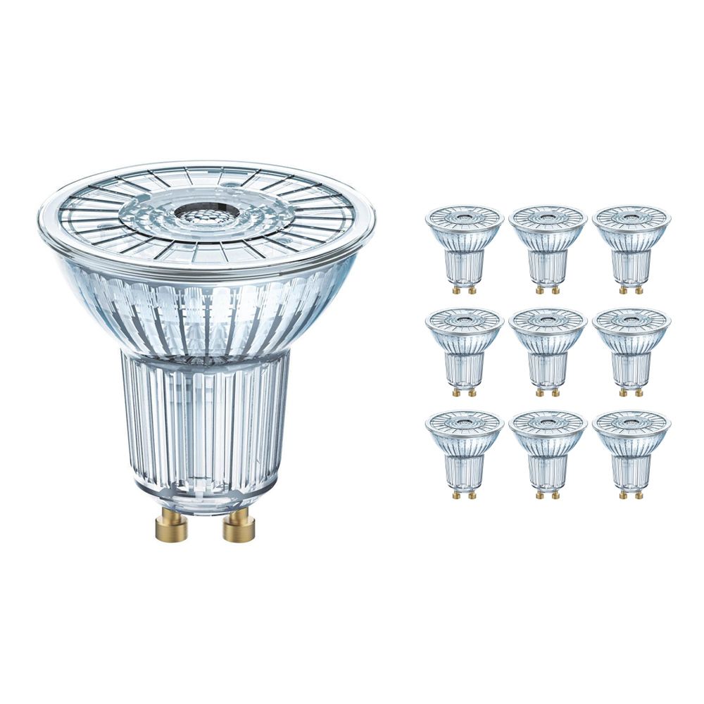 Lot 10x Osram Parathom GU10 PAR16 4.3W 840 36D | Blanc Froid - Équivalent 50W Lot 10x Osram Parathom GU10 PAR16 4.3W 840 36D | Blanc Froid - Équivalent 50W