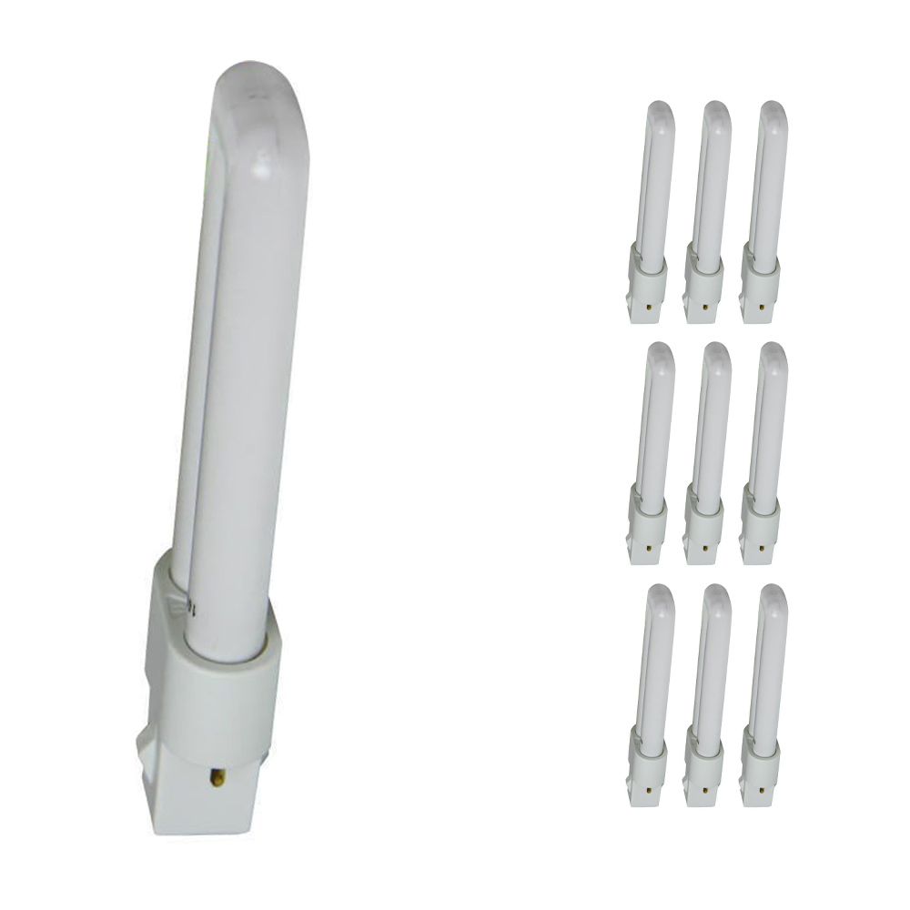 Confezione Multipack 10x Osram Dulux S 7W 827 | Bianco MolaCaldo - 2-Pin Confezione Multipack 10x Osram Dulux S 7W 827 | Bianco MolaCaldo - 2-Pin
