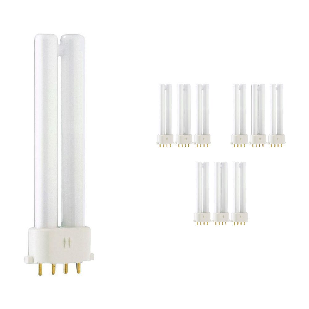 Mehrfachpackung 10x Philips PL-S 7W 840 4P (MASTER) | 4-Pins Mehrfachpackung 10x Philips PL-S 7W 840 4P (MASTER) | 4-Pins