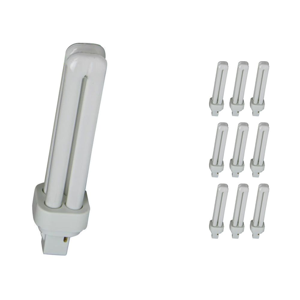 Confezione Multipack 10x Osram Dulux D 18W 840 | Bianco Freddo - 2-Pin Confezione Multipack 10x Osram Dulux D 18W 840 | Bianco Freddo - 2-Pin