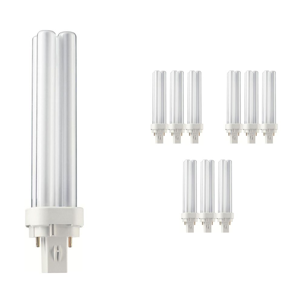 Lot 10x Philips PL-C 26W 865 2P (MASTER) | 2 broches Lot 10x Philips PL-C 26W 865 2P (MASTER) | 2 broches
