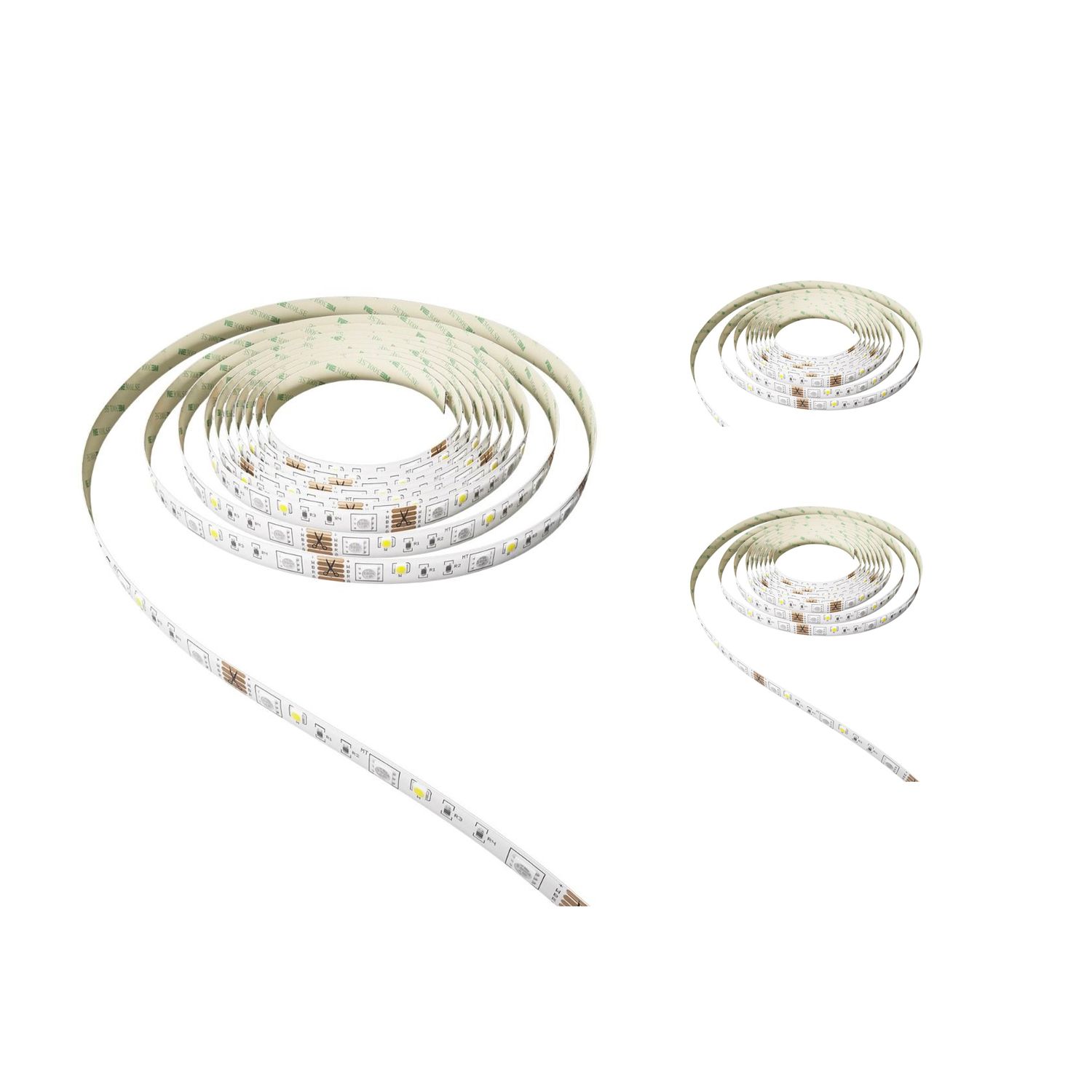 Fordelspakke 3x Calex Smart RGB + Hvid Led Strip 5M | Tuya Wi-Fi Fordelspakke 3x Calex Smart RGB + Hvid Led Strip 5M | Tuya Wi-Fi