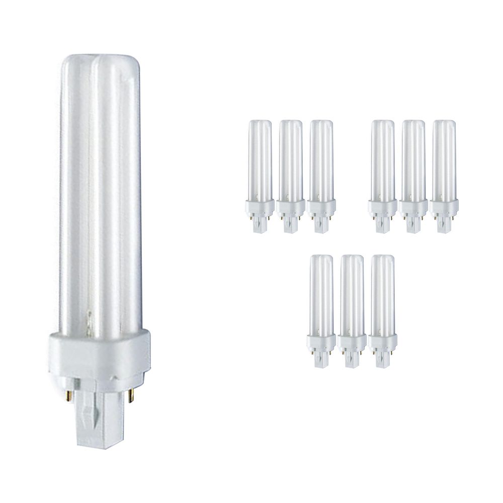 Mehrfachpackung 10x Sylvania Lynx-D 18W 840 | 2-Pins Mehrfachpackung 10x Sylvania Lynx-D 18W 840 | 2-Pins