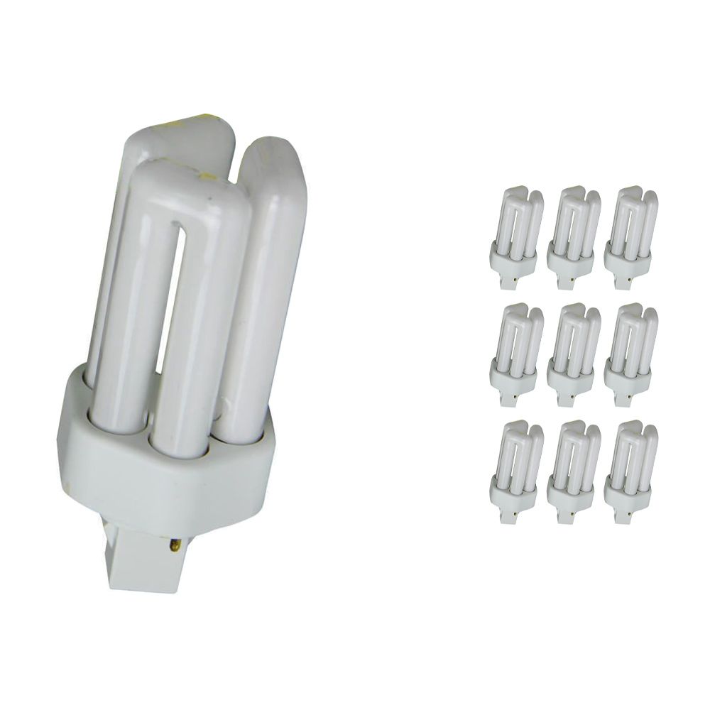 Voordeelpak 10x Osram Dulux T Plus 13W 830 | Warm Wit - 2-Pin Voordeelpak 10x Osram Dulux T Plus 13W 830 | Warm Wit - 2-Pin