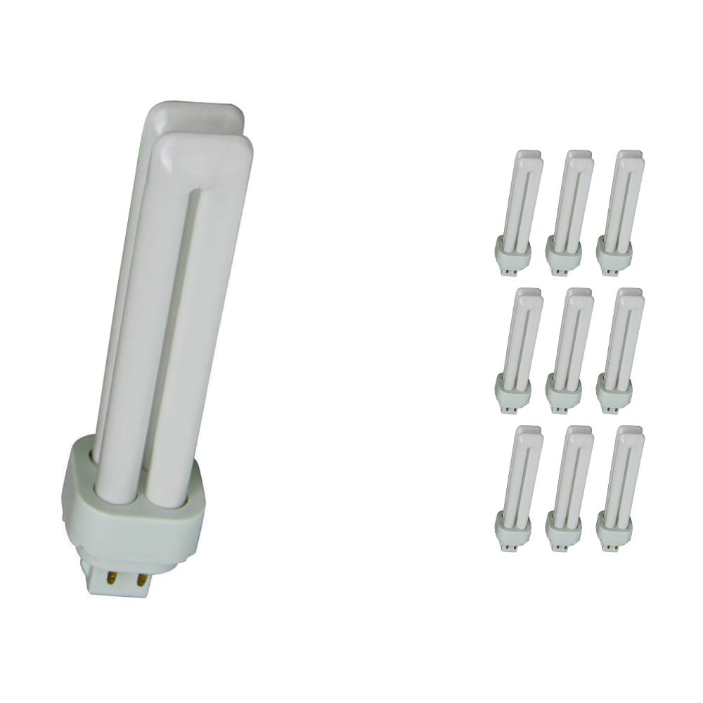 Voordeelpak 10x Osram Dulux D/E 18W 827 | 4-Pins Voordeelpak 10x Osram Dulux D/E 18W 827 | 4-Pins