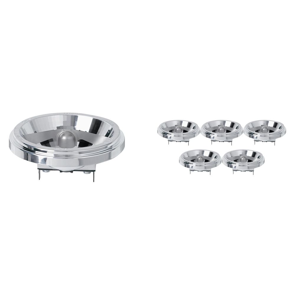 Confezione Multipack 6x Osram 41840 Halospot 111 75W 12V G53 FL 24D Confezione Multipack 6x Osram 41840 Halospot 111 75W 12V G53 FL 24D