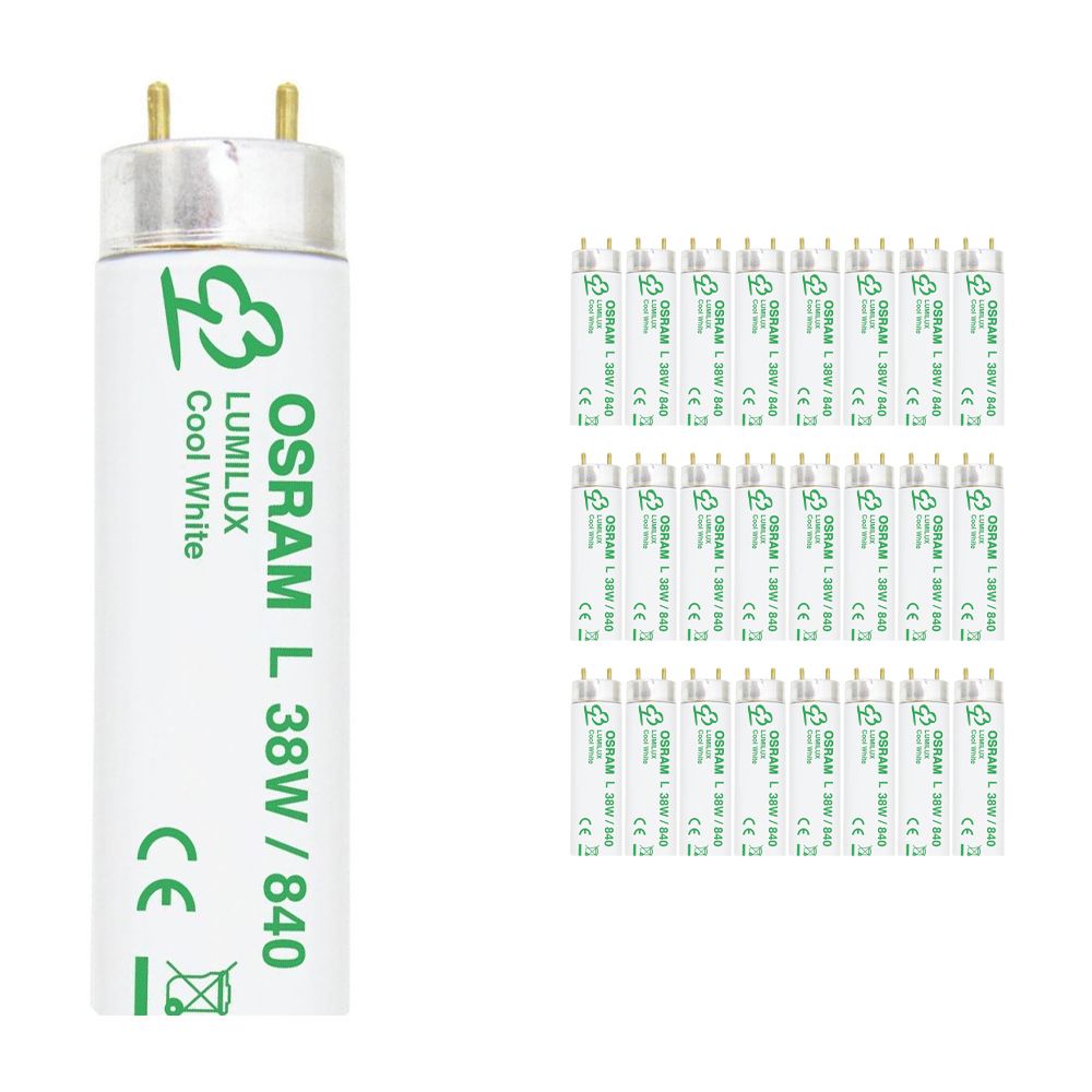Monipakkaus 25x Osram L 38W 840 Lumilux | 104cm - Kylmä Valkoinen Monipakkaus 25x Osram L 38W 840 Lumilux | 104cm - Kylmä Valkoinen