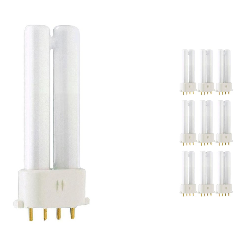 Mehrfachpackung 10x Philips PL-S 5W 840 4P (MASTER) | 4-Pins Mehrfachpackung 10x Philips PL-S 5W 840 4P (MASTER) | 4-Pins