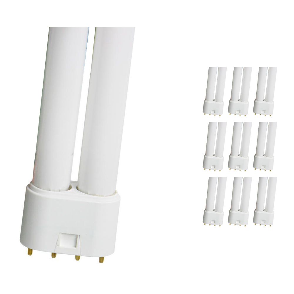 Confezione Multipack 10x Osram Dulux L 55W 830 | Luce Calda - 4-Pin Confezione Multipack 10x Osram Dulux L 55W 830 | Luce Calda - 4-Pin