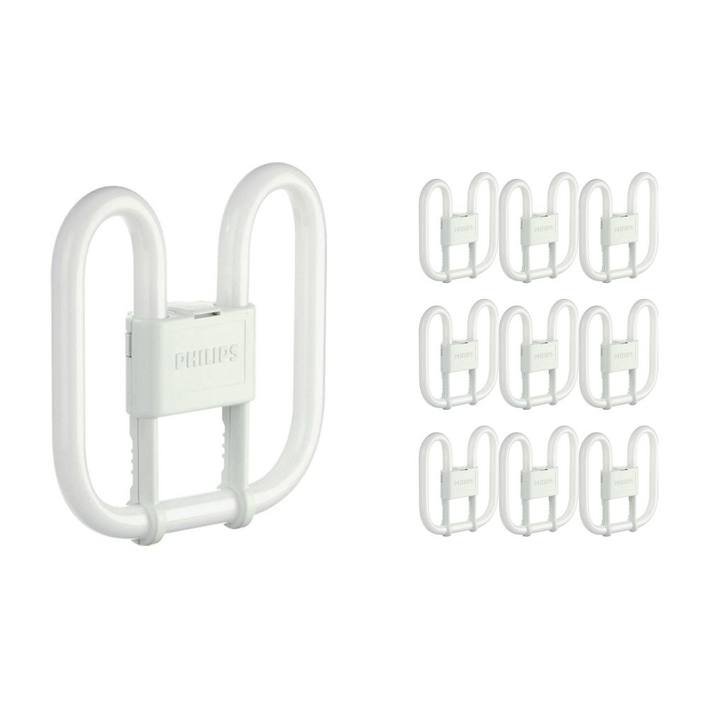 Monipakkaus 10x Philips PL-Q 16W 830 4P (MASTER) | Lämmin Valkoinen - 4-nastaa Monipakkaus 10x Philips PL-Q 16W 830 4P (MASTER) | Lämmin Valkoinen - 4-nastaa