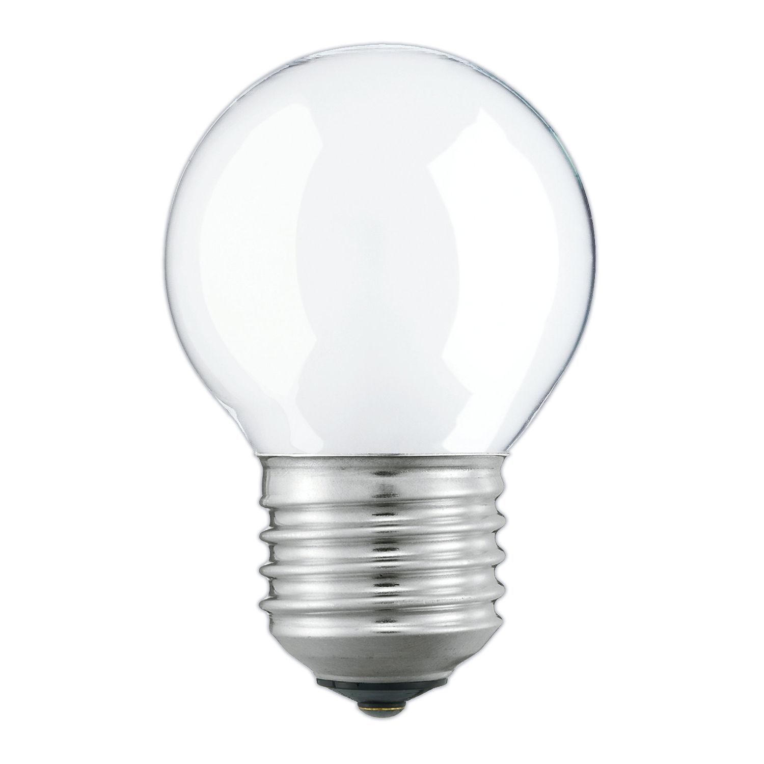 Standaard Gloeilamp Rond Mat P45 E27 25W 230V Standaard Gloeilamp Rond Mat P45 E27 25W 230V