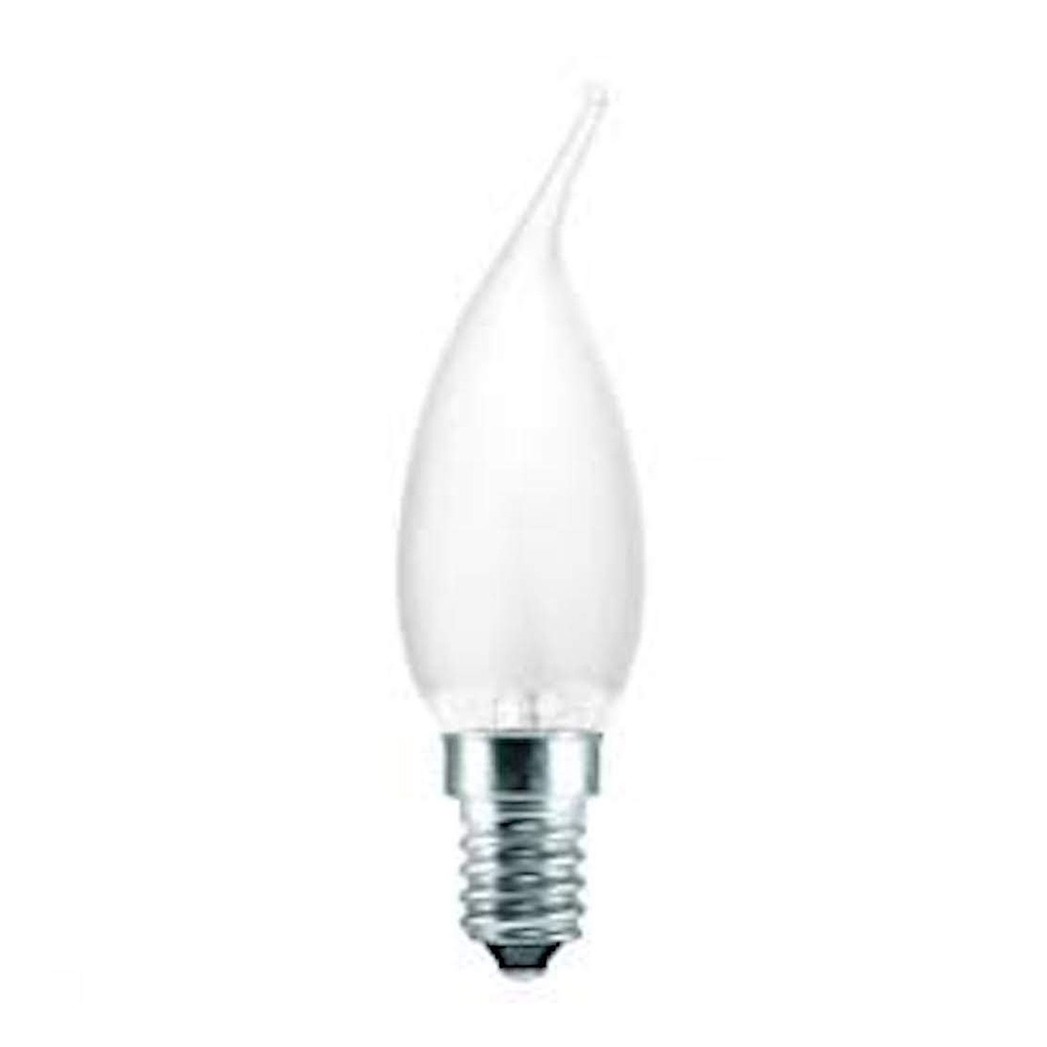 Standard Glühlampe Flamme Matt BA35 E14 25W 230V Standard Glühlampe Flamme Matt BA35 E14 25W 230V