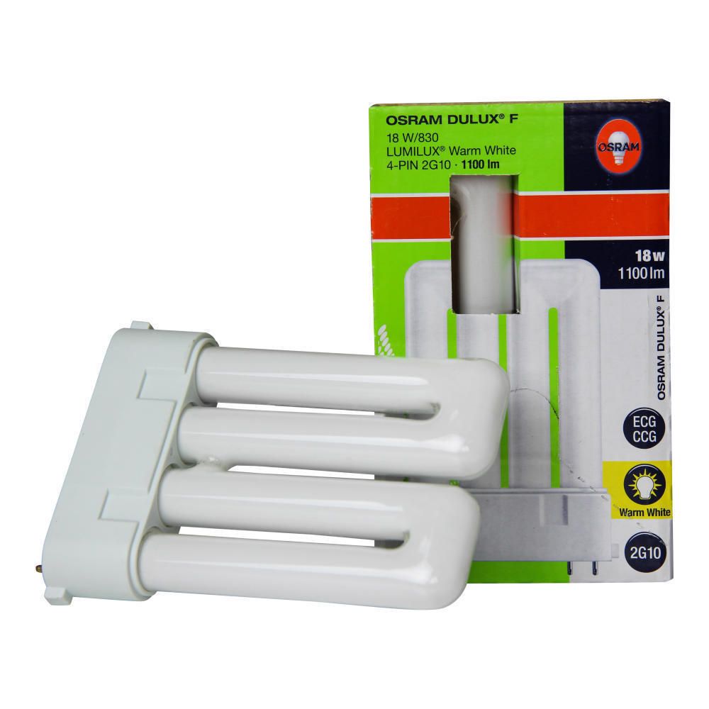 Osram Dulux F 18W 830 | 1100 Lumen - 4-Pins Osram Dulux F 18W 830 | 1100 Lumen - 4-Pins