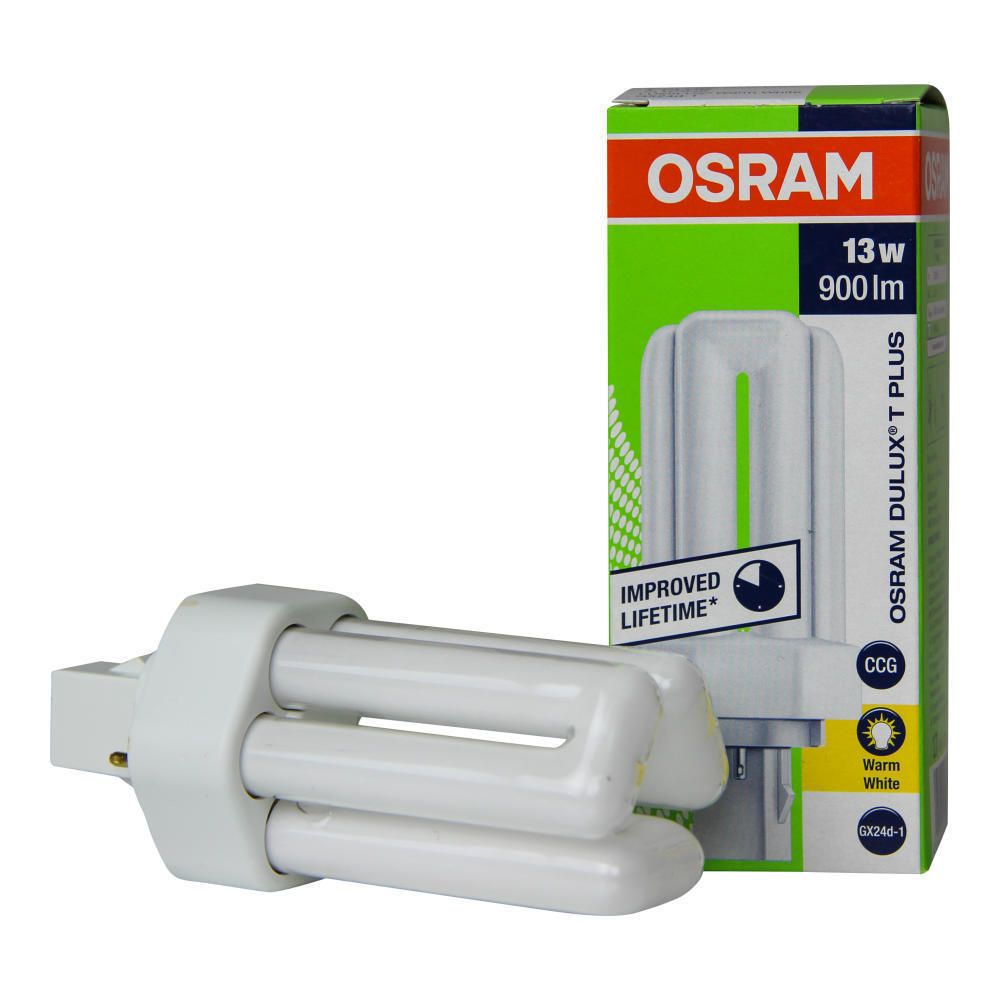Osram Dulux T Plus 13W 830 | Blanc Chaud - 2-Pins Osram Dulux T Plus 13W 830 | Blanc Chaud - 2-Pins