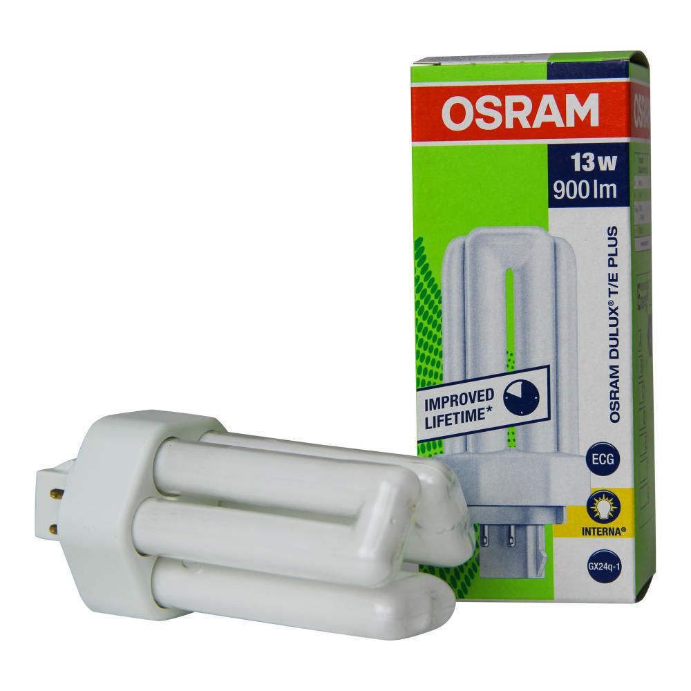 Osram Dulux T/E Plus 13W 827 | Extra Varm Vit - 4-Stift Osram Dulux T/E Plus 13W 827 | Extra Varm Vit - 4-Stift