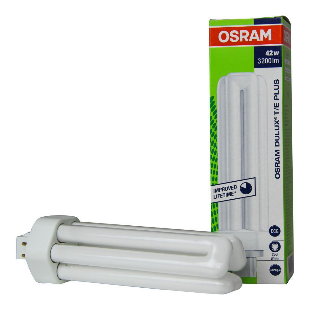 Osram Dulux T/E Plus 42W 840 | Blanco Frio - 4-Pines Osram Dulux T/E Plus 42W 840 | Blanco Frio - 4-Pines