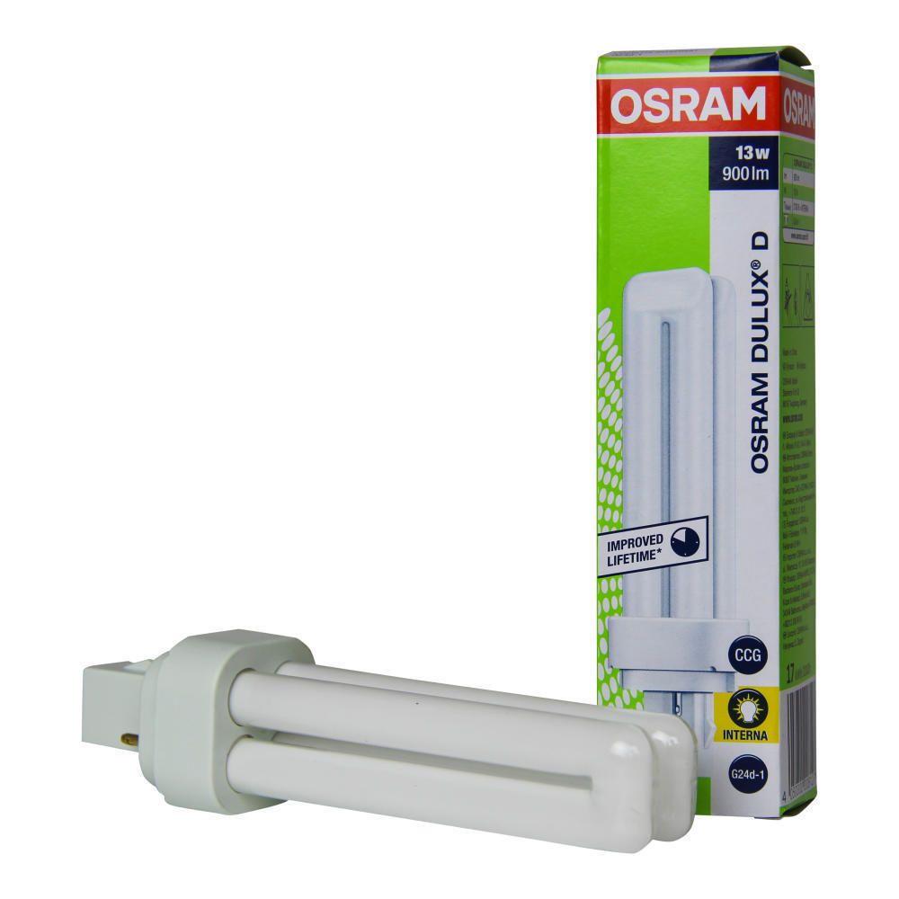 Osram Dulux D 13W 827 | Extra Varm Vit - 2-Stift Osram Dulux D 13W 827 | Extra Varm Vit - 2-Stift