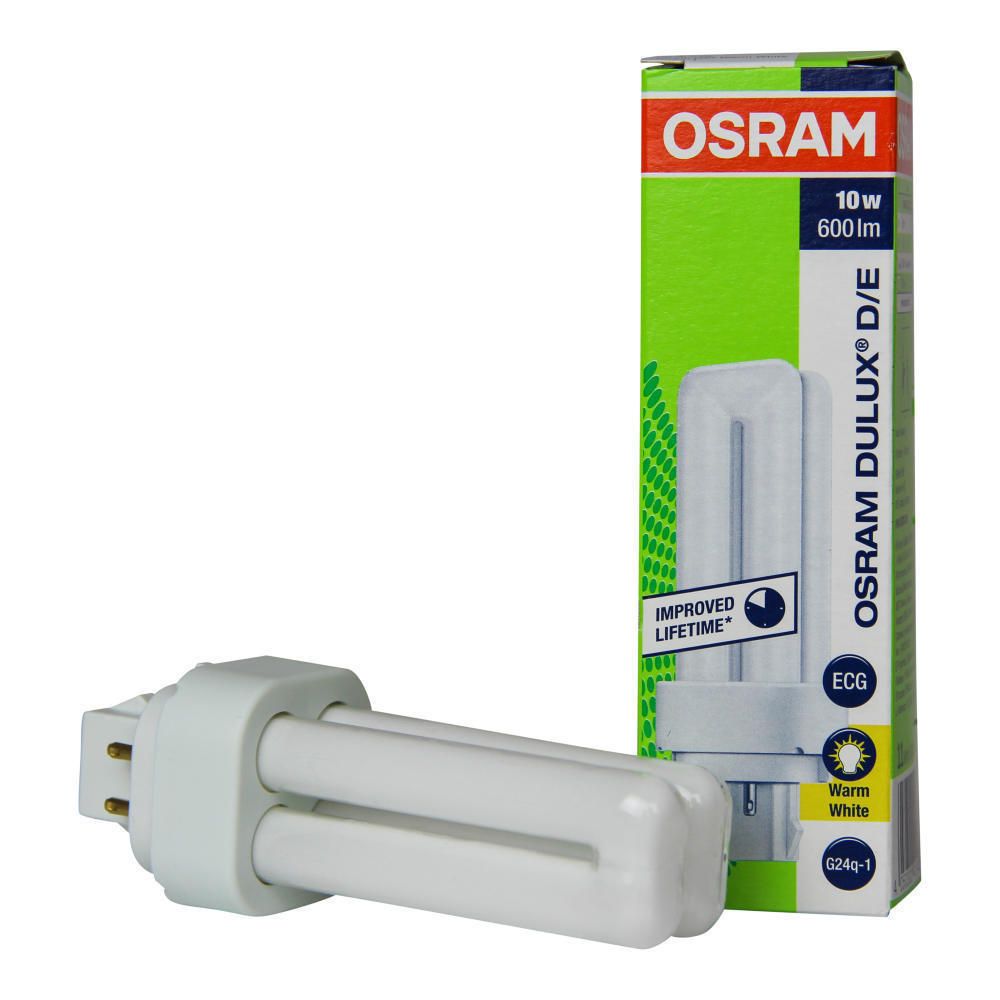 Osram Dulux D/E 10W 830 | 4-pins Osram Dulux D/E 10W 830 | 4-pins