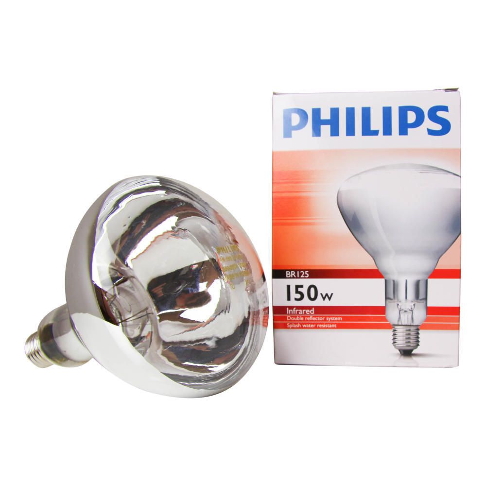 Philips BR125 IR 150W E27 230-250V Helder Philips BR125 IR 150W E27 230-250V Helder