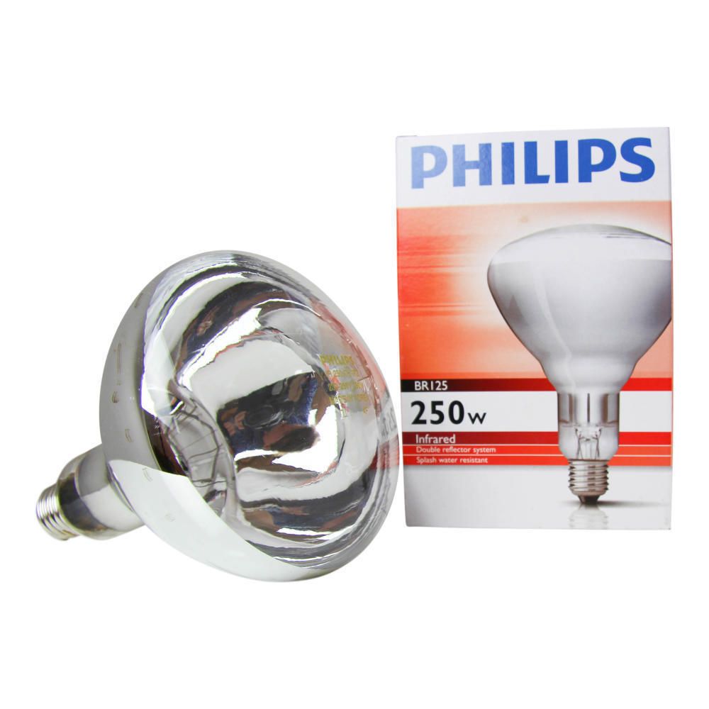 Philips BR125 IR 250W E27 230-250V Helder Philips BR125 IR 250W E27 230-250V Helder