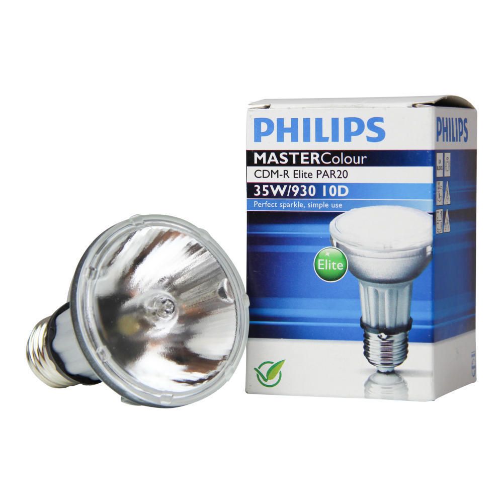 Philips MASTERColour CDM-R Elite 35W 930 E27 PAR20 10D | Varm Vit - Bästa färgåtergivning Philips MASTERColour CDM-R Elite 35W 930 E27 PAR20 10D | Varm Vit - Bästa färgåtergivning