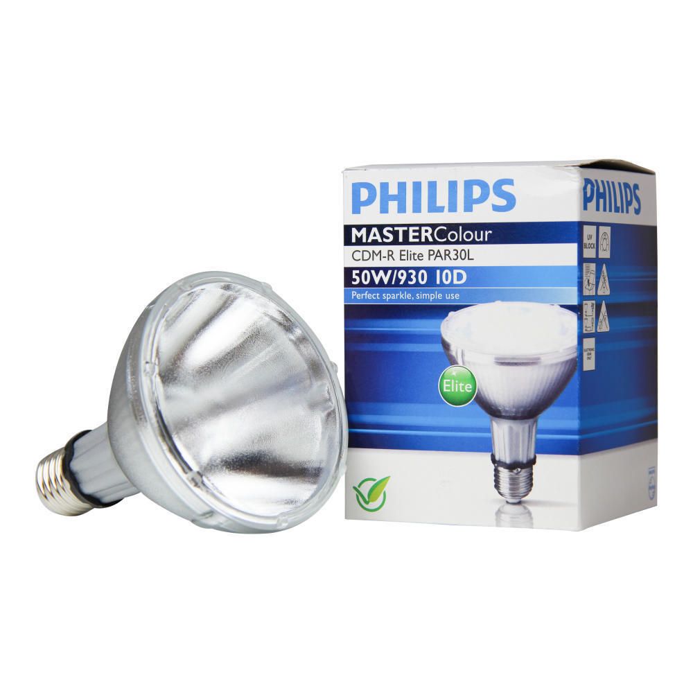 Philips MASTERColour CDM-R Elite 50W 930 E27 PAR30L 10D | 3600 Lumen - Höchste Farbwiedergabe Philips MASTERColour CDM-R Elite 50W 930 E27 PAR30L 10D | 3600 Lumen - Höchste Farbwiedergabe