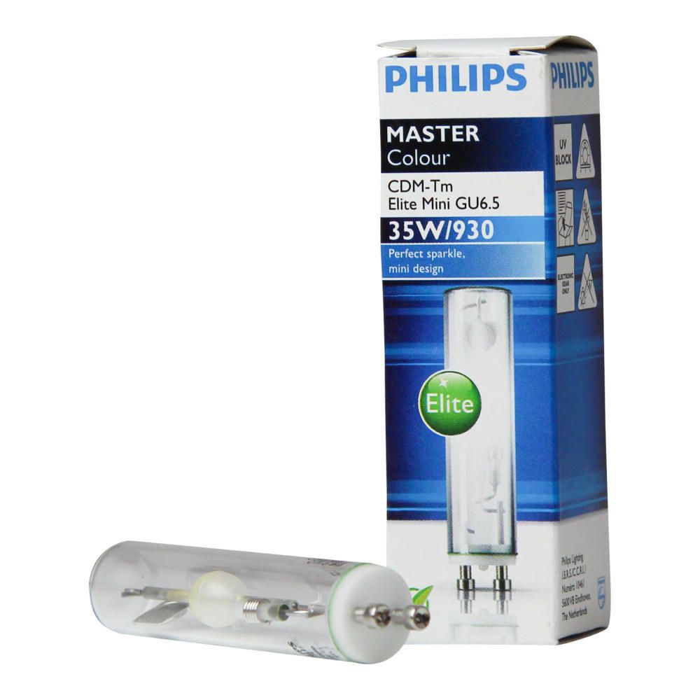 Philips MASTERColour CDM-Tm Elite Mini 35W 930 GU6.5 | Warmweiß - Beste Farbwiedergabe Philips MASTERColour CDM-Tm Elite Mini 35W 930 GU6.5 | Warmweiß - Beste Farbwiedergabe