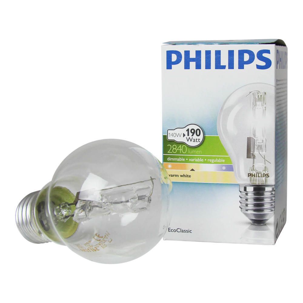 Philips EcoClassic 140W E27 230V A55 Clear Philips EcoClassic 140W E27 230V A55 Clear