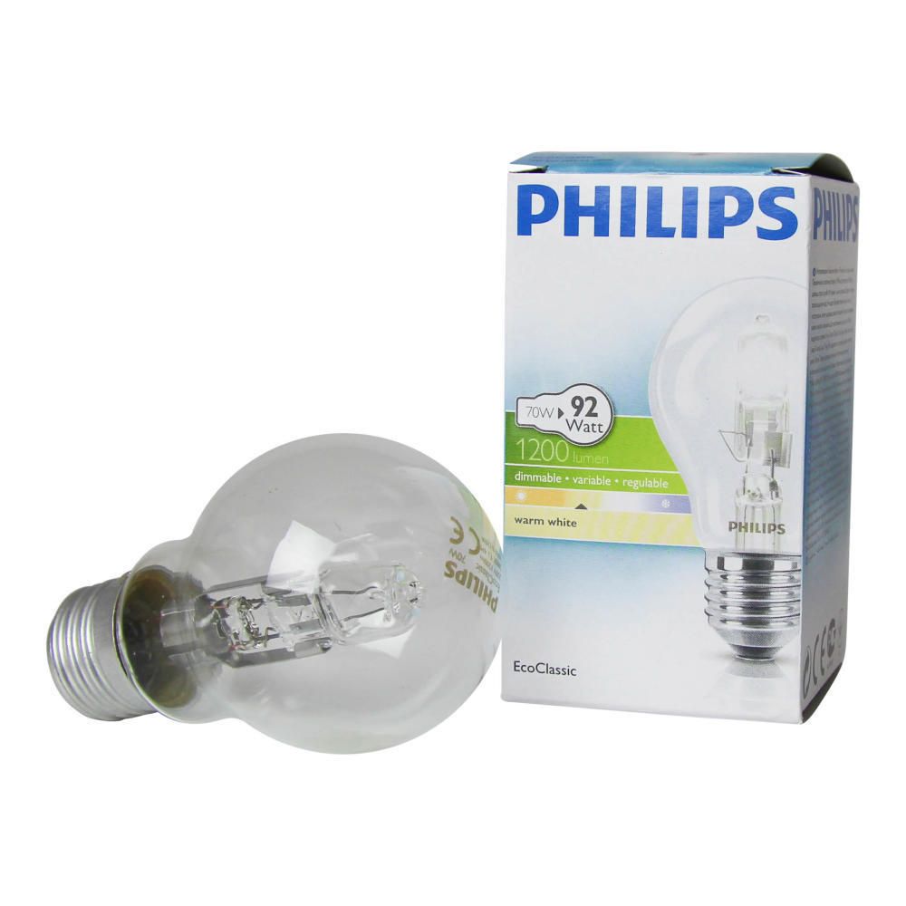 Philips EcoClassic 70W E27 230V A55 Clear Philips EcoClassic 70W E27 230V A55 Clear