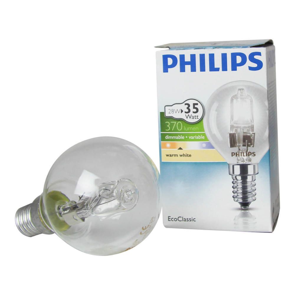 Philips EcoClassic Lustre 28W E14 230V P45 Clear Philips EcoClassic Lustre 28W E14 230V P45 Clear