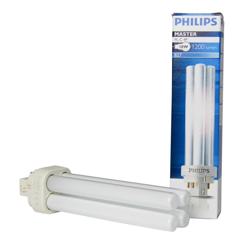Philips PL-C 18W 827 4P (MASTER) | Extra Warmweiß - 4-Stift Philips PL-C 18W 827 4P (MASTER) | Extra Warmweiß - 4-Stift