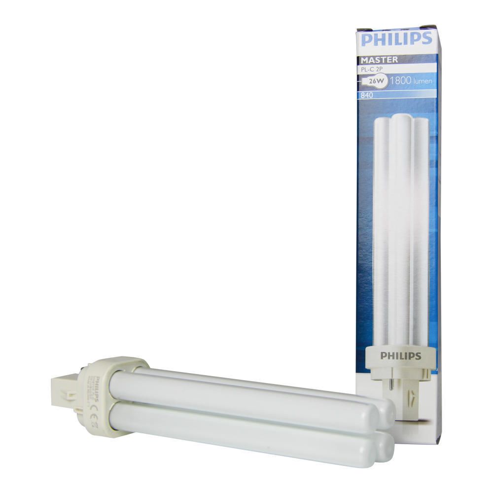 Philips PL-C 26W 840 2P MASTER | 2-Pin Philips PL-C 26W 840 2P MASTER | 2-Pin