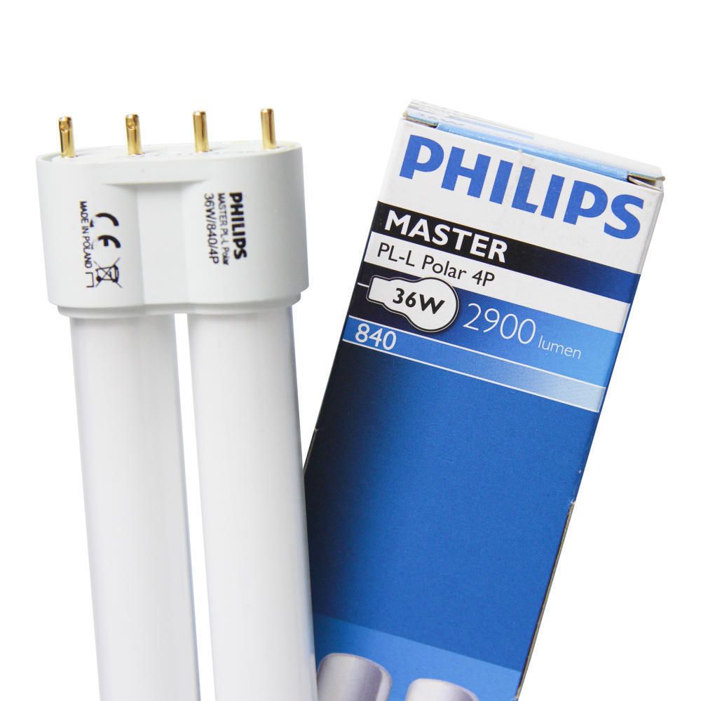 Philips PL-L 40W 840 4P (MASTER) | Kallvit - 4-Stift Philips PL-L 40W 840 4P (MASTER) | Kallvit - 4-Stift