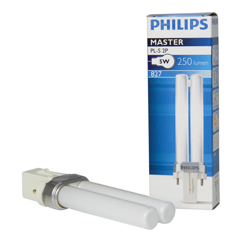 Philips PL-S 5W 827 2P MASTER | 2-Pin Philips PL-S 5W 827 2P MASTER | 2-Pin