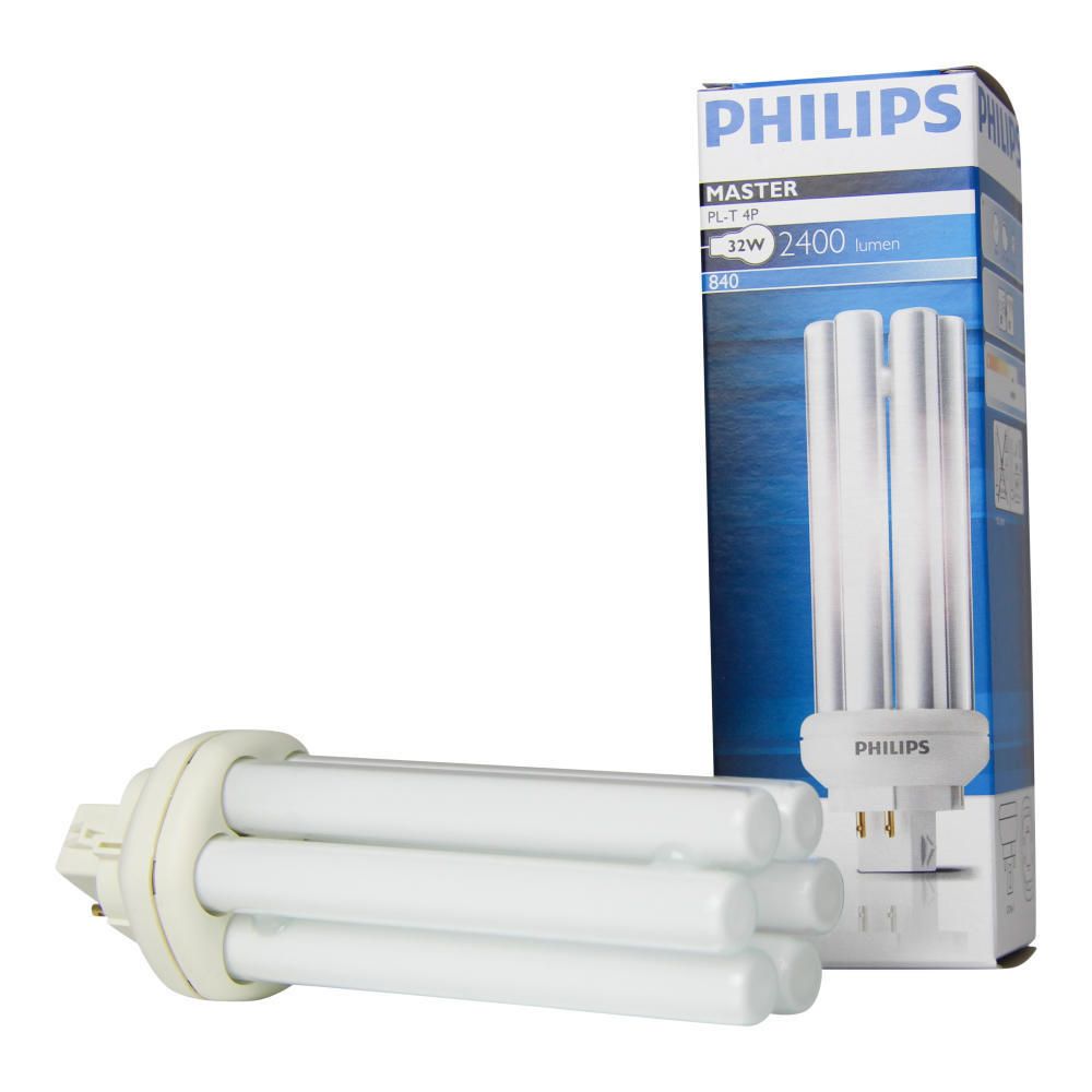 Philips PL-T 32W 840 4P (MASTER) | Blanc Froid - 4-Pins Philips PL-T 32W 840 4P (MASTER) | Blanc Froid - 4-Pins