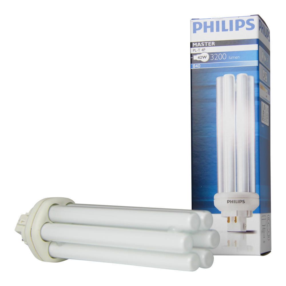 Philips PL-T 42W 840 4P (MASTER) | Blanco Frio - 4-Pines Philips PL-T 42W 840 4P (MASTER) | Blanco Frio - 4-Pines