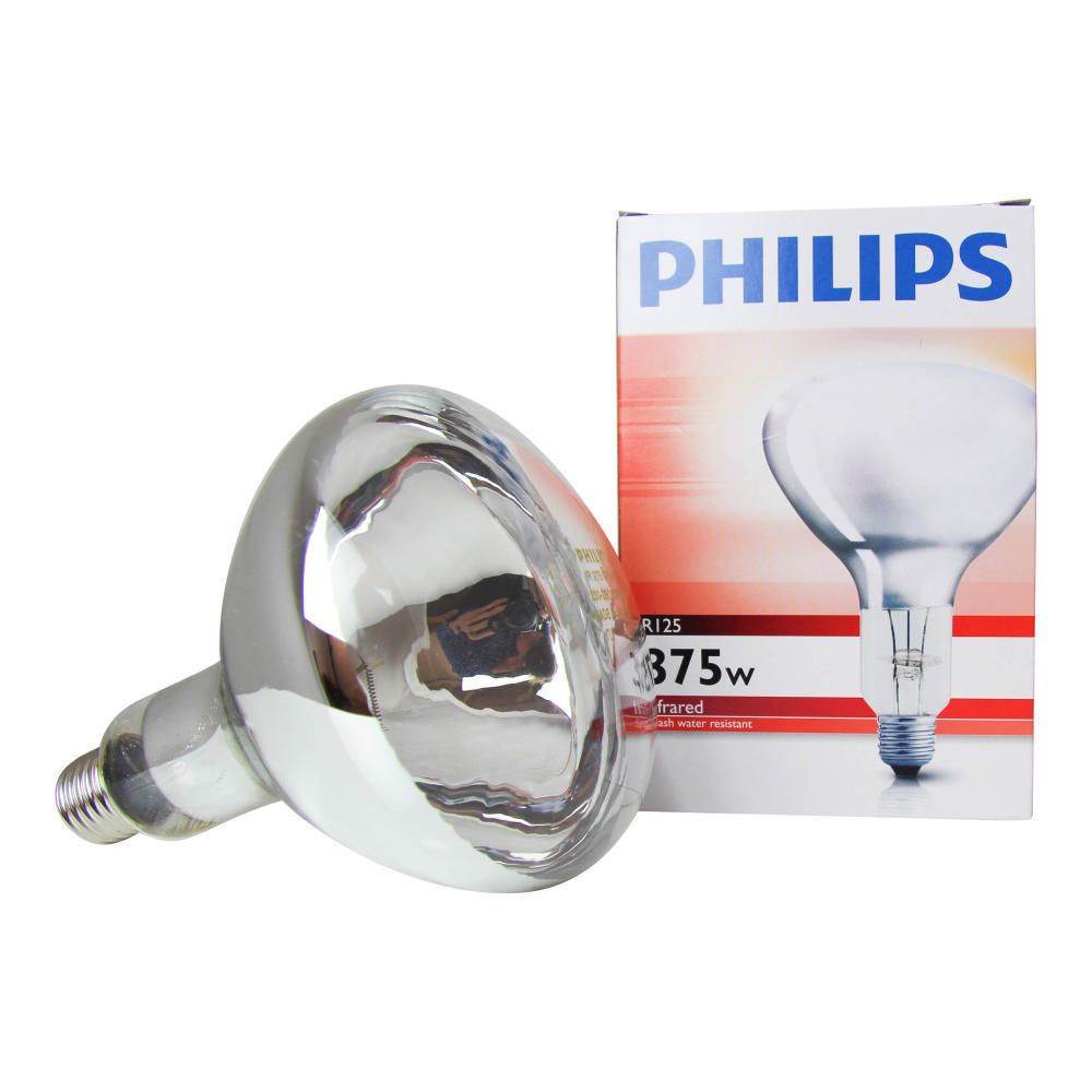 Philips R125 IR 375W E27 230-250V Philips R125 IR 375W E27 230-250V