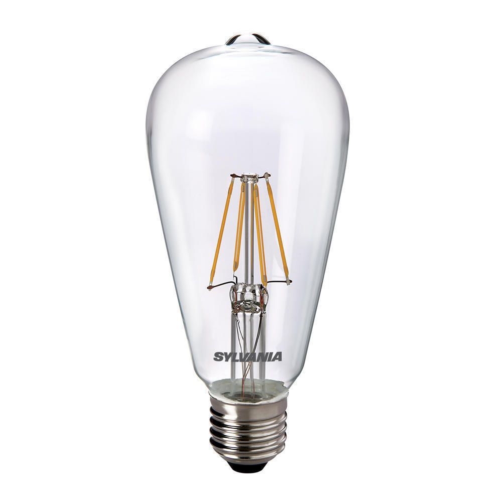 Sylvania ToLEDo Retro Edison E27 ST64 4W Clear | Replaces 40W Sylvania ToLEDo Retro Edison E27 ST64 4W Clear | Replaces 40W