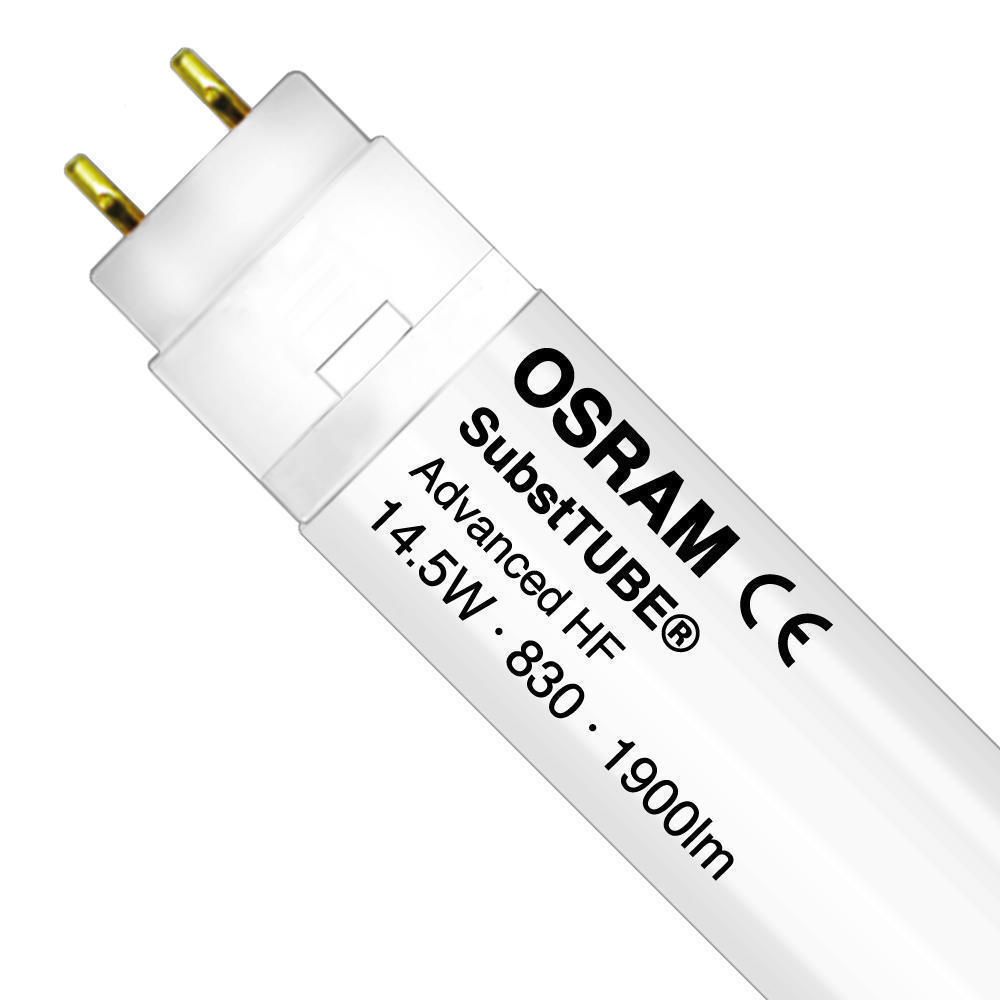 Osram SubstiTUBE Advanced HF 14.5W 830 120cm | Warm White - Replaces 36W Osram SubstiTUBE Advanced HF 14.5W 830 120cm | Warm White - Replaces 36W