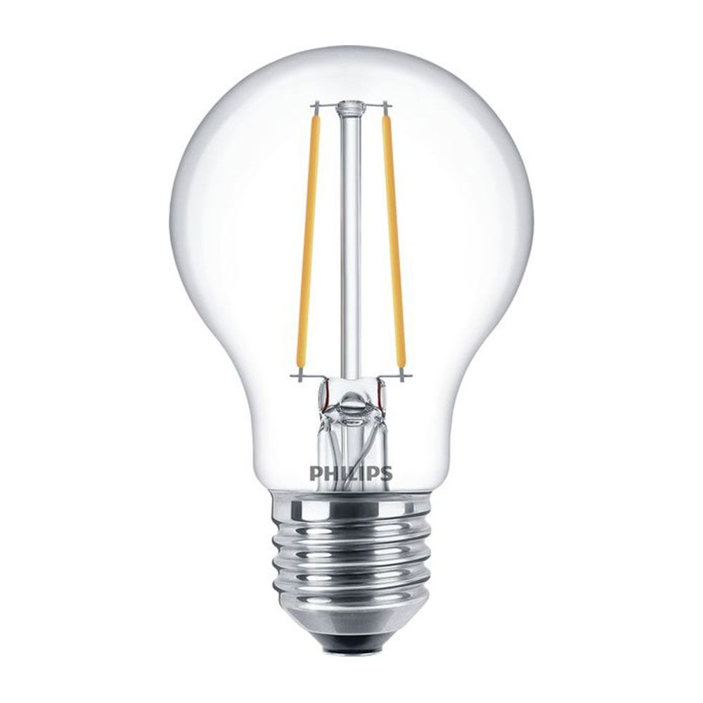 Philips Classic LEDbulb E27 A60 5.5W 827 klar | dæmpbar - erstatter 40W Philips Classic LEDbulb E27 A60 5.5W 827 klar | dæmpbar - erstatter 40W