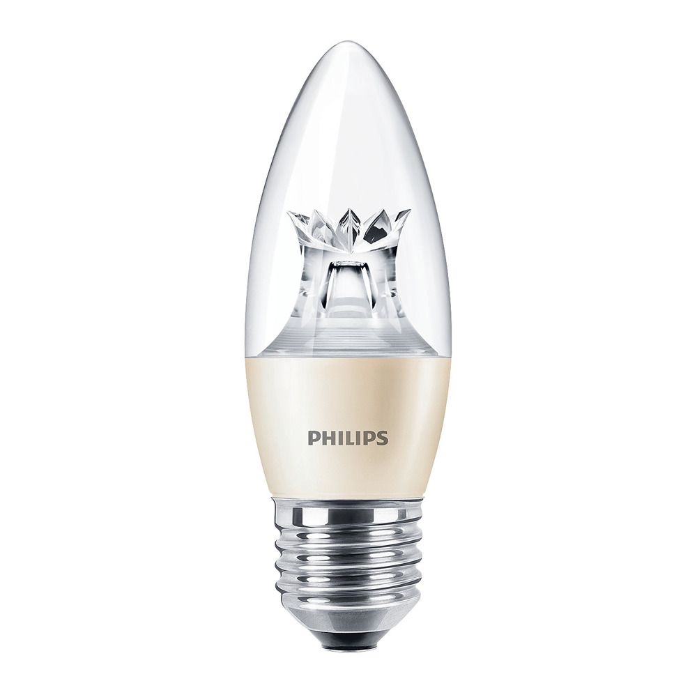 Philips LEDcandle E27 B38 6W 827 (MASTER) | DimTone Dimmable - Replaces 40W Philips LEDcandle E27 B38 6W 827 (MASTER) | DimTone Dimmable - Replaces 40W